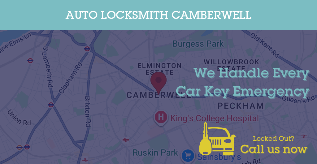 Auto Locksmith Services in Camberwell - SE postcode