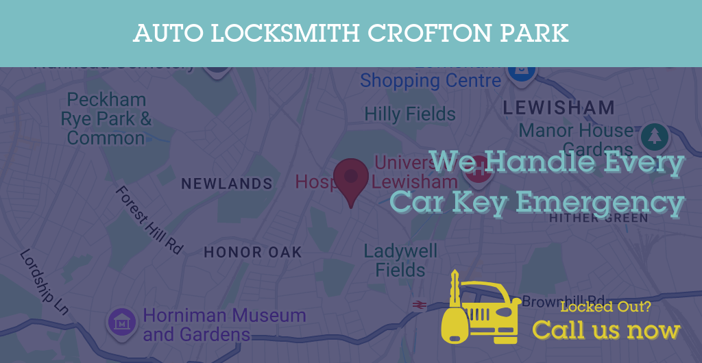 Auto Locksmith Services in Crofton Park - SE postcode