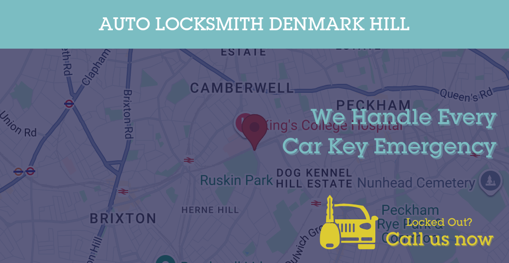 Auto Locksmith Services in Denmark Hill - SE postcode