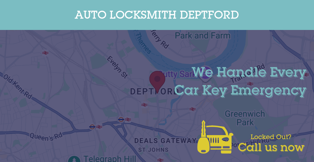 Auto Locksmith Services in Deptford - SE postcode