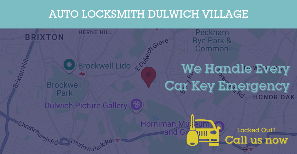 Auto Locksmith Services in Dulwich Village - SE postcode