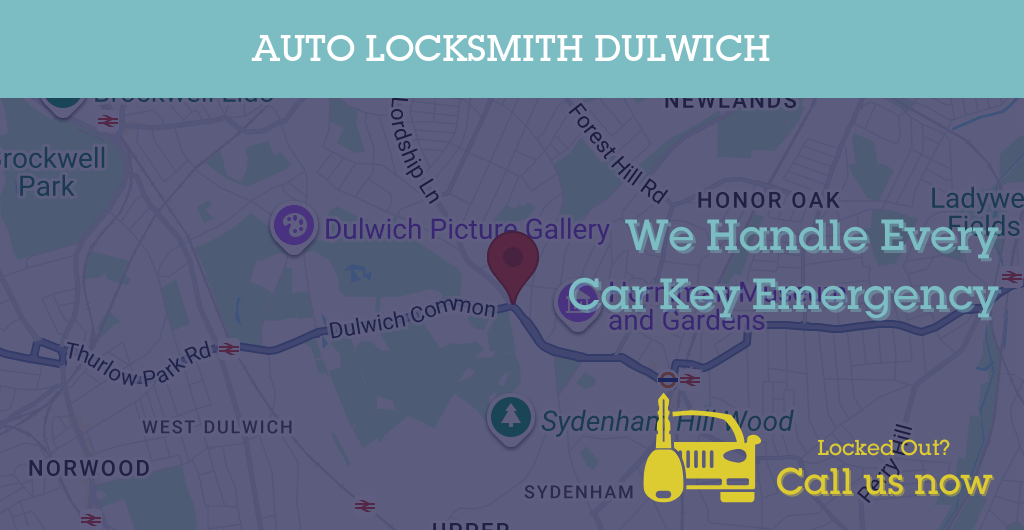 Auto Locksmith Services in Dulwich - SE postcode