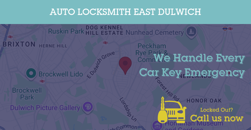 Auto Locksmith Services in East Dulwich - SE postcode
