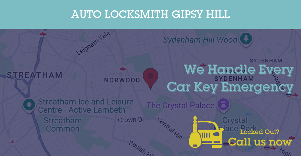 Auto Locksmith Services in Gipsy Hill - SE postcode
