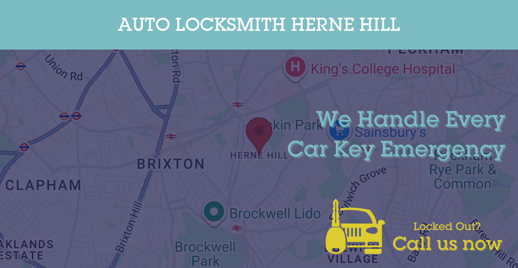 Auto Locksmith Services in Herne Hill - SE postcode
