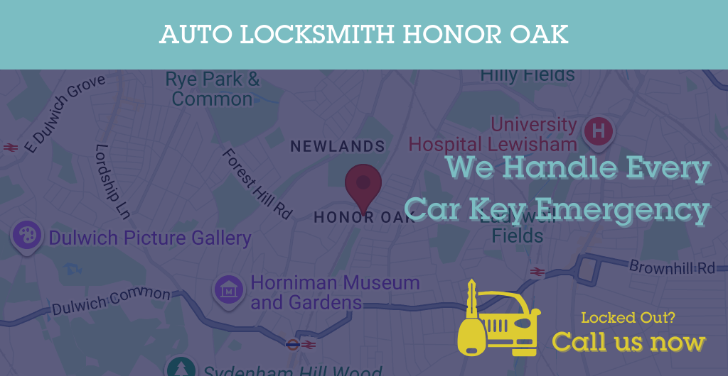 Auto Locksmith Services in Honor Oak - SE postcode