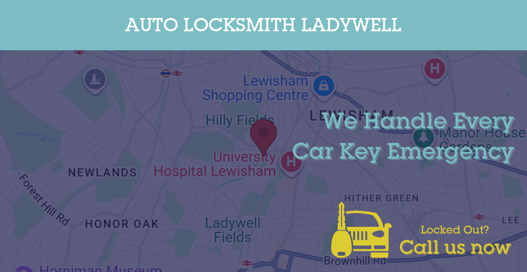 Auto Locksmith Services in Ladywell - SE postcode
