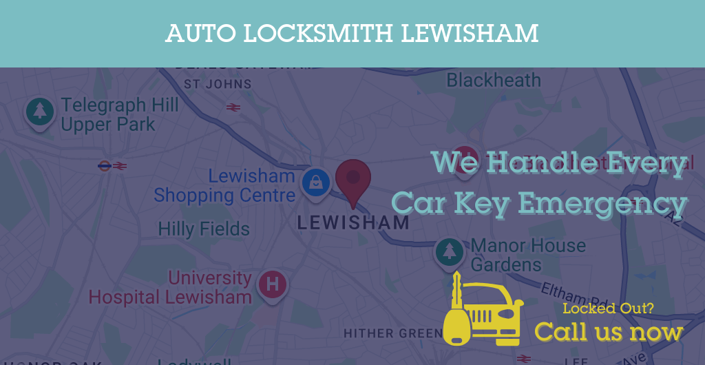 Auto Locksmith Services in Lewisham - SE postcode