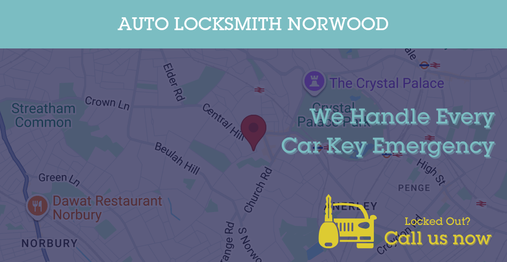 Auto Locksmith Services in Norwood - SE postcode