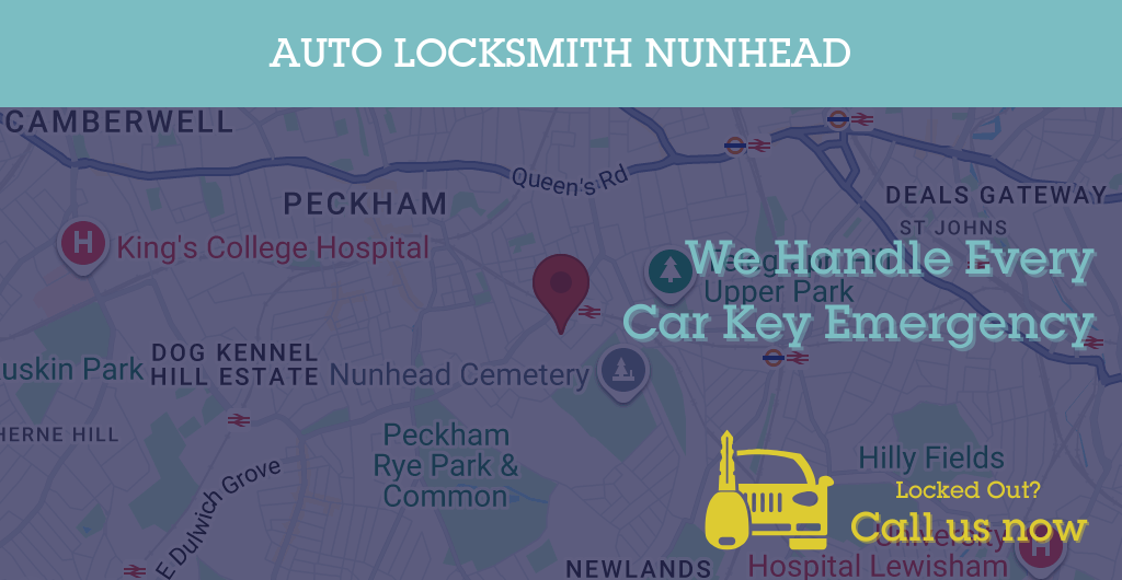 Auto Locksmith Services in Nunhead - SE postcode