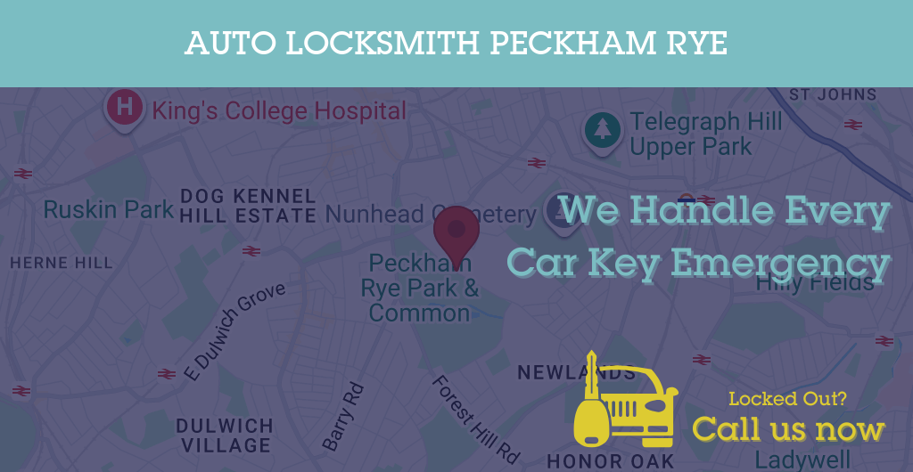 Auto Locksmith Services in Peckham Rye - SE postcode