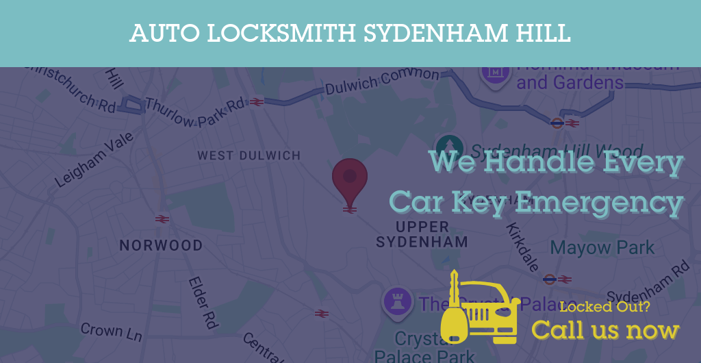 Auto Locksmith Services in Sydenham Hill - SE postcode