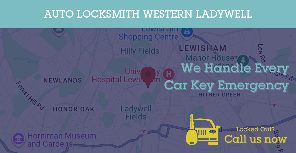 Auto Locksmith Services in Western Ladywell - SE postcode