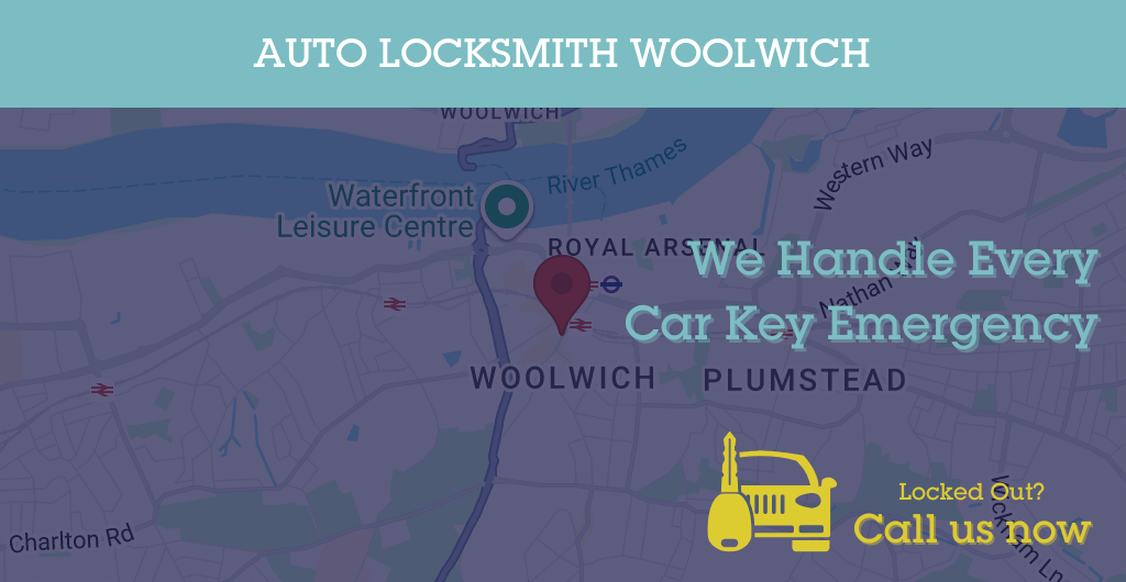 Auto Locksmith Services in Woolwich - SE postcode